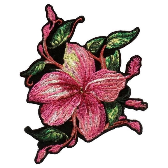Hot Leathers PPA8290 4 x 4 in. Big Flower Ladies Patch - Multi Color