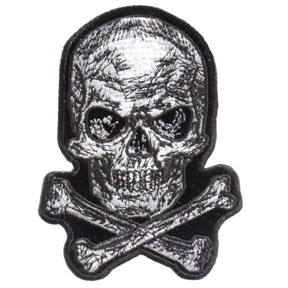 Hot Leathers PPA9693 Scratch Skull 3" x 4" Patch 3 Width x 4 Height Inches