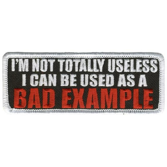 Hot Leathers PPL9204 Not Totally Useless 4" x 2" Patch 4X2