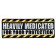 thumbnail image 1 of Hot Leathers PPL9382 Heavily Medicated 4" x 2" Patch 4X2, 1 of 3