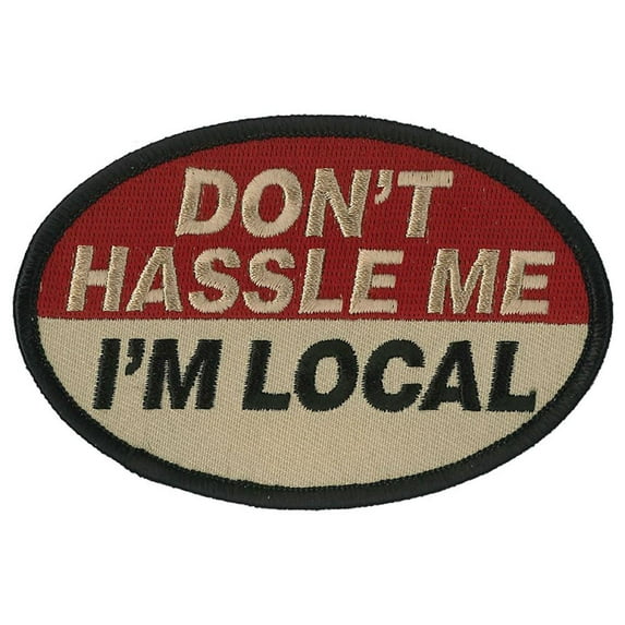 Hot Leathers PPL9816 Hassle Me 4"x 3" Patch 4X3