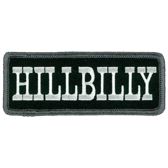 Hot Leathers PPL9960 4 x 2 in. Hillbilly Patch - Multi Color