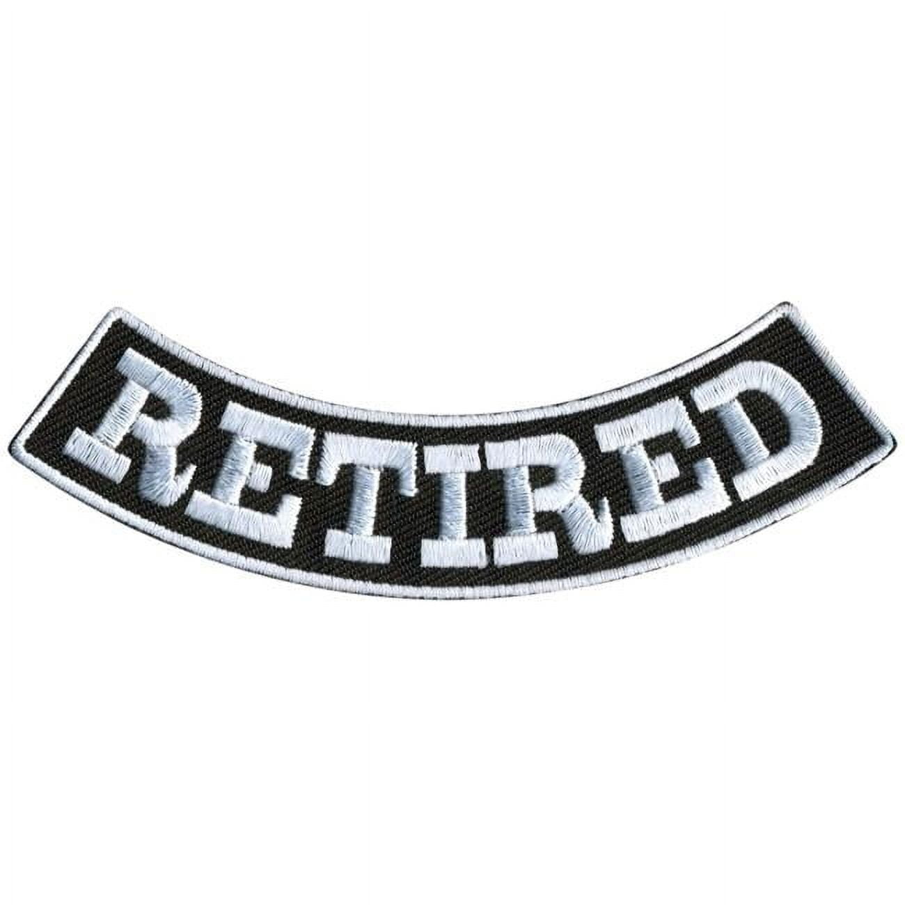 Prospect Bottom Rocker Patch Hot Leathers PPM5176 4 x 1 in. Retired Bottom Rocker Patch - Multi ...