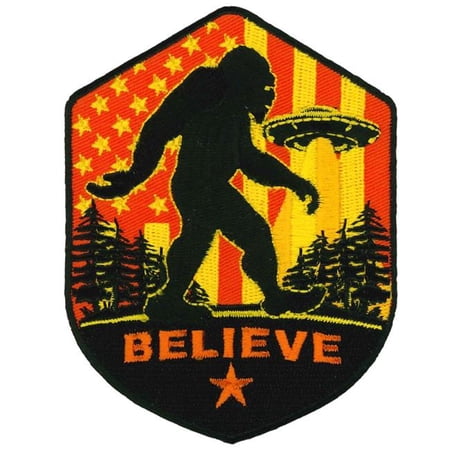 Hot Leathers PPW1009 3 x 4 in. Bigfoot Patch - Multi Color