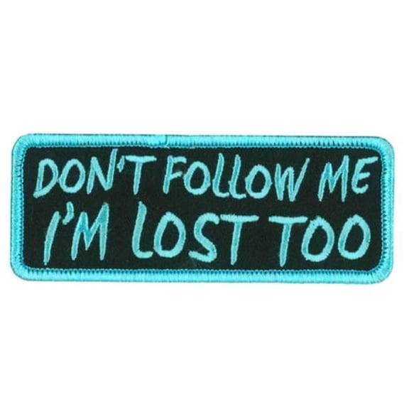 Hot Leathers PPW1170 4 x 1.5 in. Follow Me Patch - Multi Color