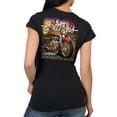 thumbnail image 1 of Hot Leathers SPL1852 Women's Black 2023 Sturgis Rally Rushmore T-Shirt X-Large, 1 of 2