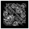 thumbnail image 1 of Hot Leathers Signature Bikers Bandanas Collection Original Design, 21" x 21" - BANDANA INDIAN SKULL, "Ride or Die", 1 of 1