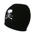 thumbnail image 1 of Hot Leathers KHB1010 Skull and Crossbones Knit Cap One Size, 1 of 7