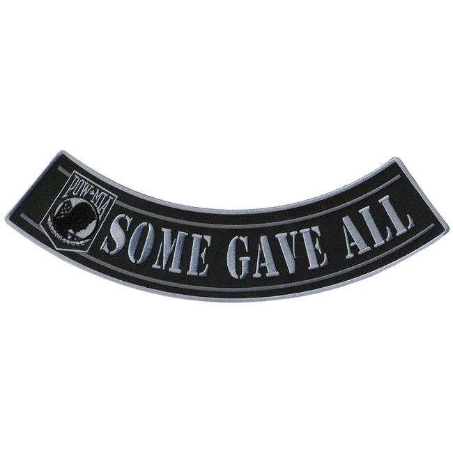 Hot Leathers Some Gave All 12” X 3” Bottom Rocker Patch PPM5153 12 ...