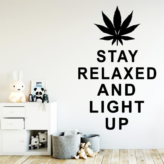 Hot Light Up quote Wall Decal Art sticker Vinyl Stickers Rooms Decoration MURAL adesivi murali 42x66cm