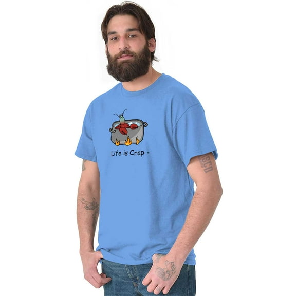 Hot Lobster Boiling Cooking Novelty Plus Size Crewneck Graphic Tee Shirt Brisco Brands 3X