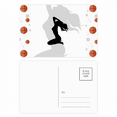 thumbnail image 1 of Hot Long Hair Women Kneel Basketball Postcard Set Thanks Card Mailing Side 20pcs, 1 of 3