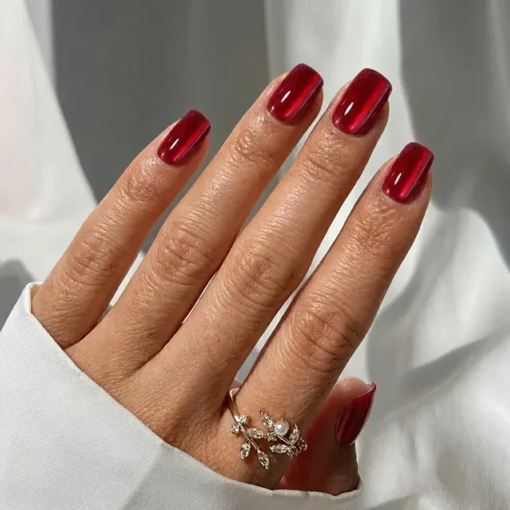 Hot Love Square Nails - Press On Nails | Long Lasting & Reusable