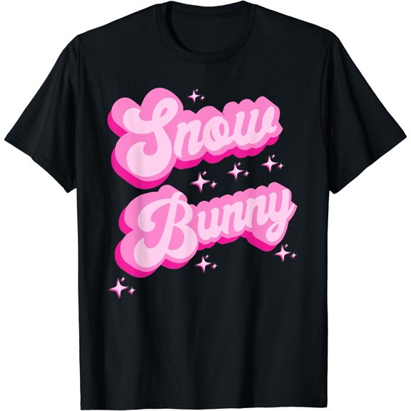 Hot Lover Winter Wonderland Snow Bunny T-Shirt , Vintage T-Shirt