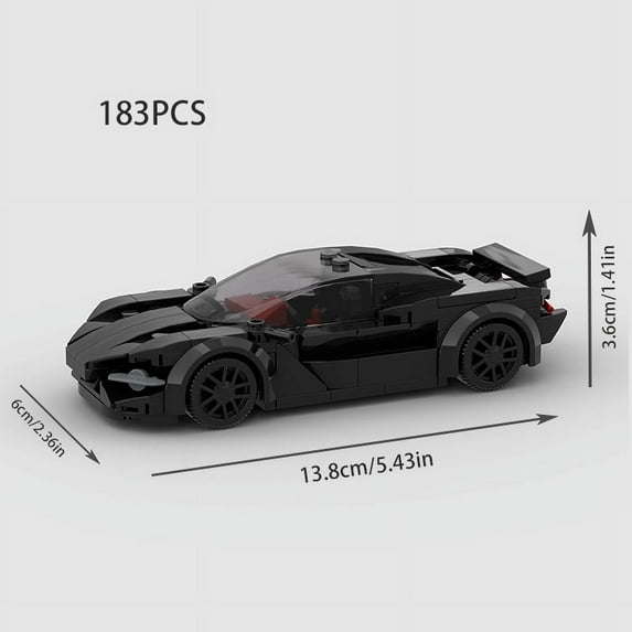 Hot MOC 765lt City Racing Car Speed Champions Sports Building Blocks Bricks Technique Supercar Racers Vehicles Kits Toys Gift