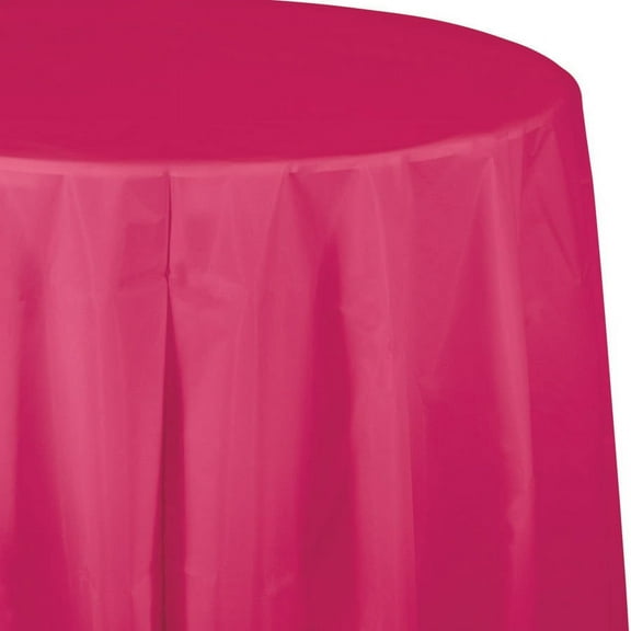 Hot Magenta Octy/Round Table Cover