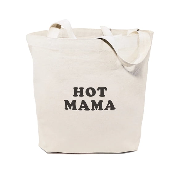 Hot Mama Cotton Canvas Tote Bag