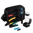 thumbnail image 1 of Hot Melt 8 In 1 Fiber Optic FTTH Tool Kit With Fiber Cleaver And 1MW Visual Fault Locator ,Precise Cleaving, 1 of 5