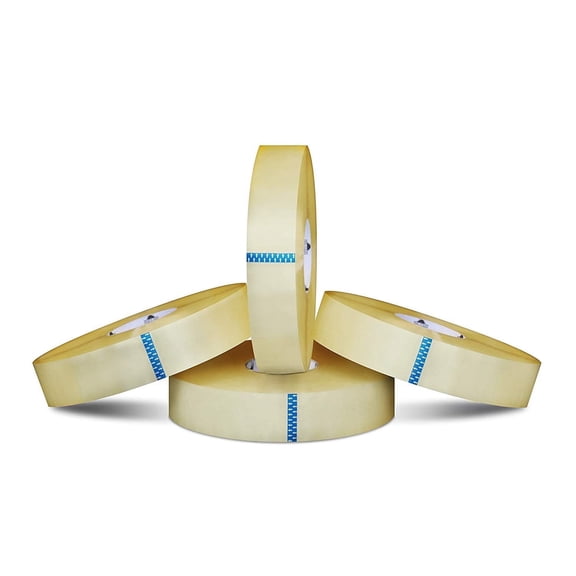 SSBM 2.83" x 1000 Yards (3000 Feet) Cold Temp Packaging Tape, Cold Storage Use, 1.95 Mil Thick, 8 Rolls