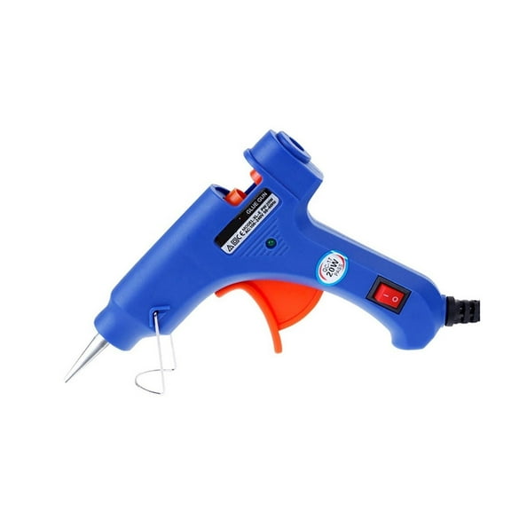 Hot Melt Glue Gun With 7mm*100m Glue Sticks 20W Electric Mini Household Heat Temperature Thermo Tool For Home DIY, Christmas Gifts, Crafts ,Plug and Heat