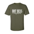 thumbnail image 1 of Hot Mess & Doing My Best Adult Short Sleeve T-shirt, 1 of 4