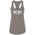 thumbnail image 1 of Hot Mess & Doing My Best Racerback Tank, 1 of 2