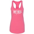thumbnail image 1 of Hot Mess & Doing My Best Racerback Tank, 1 of 2