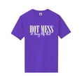 thumbnail image 1 of Hot Mess & Doing My Best Short Sleeve Neon T-Shirt, 1 of 1