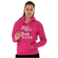 thumbnail image 1 of Hot Mess and Jesus Blessed Funny Hoodie Sweatshirt Women Brisco Brands S, 1 of 4