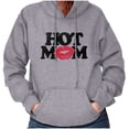 thumbnail image 1 of Hot Mom Funny Best Cool Mothers Day Women Plus Size Graphic Pullover Hoodie Brisco Brands 3X, 1 of 5