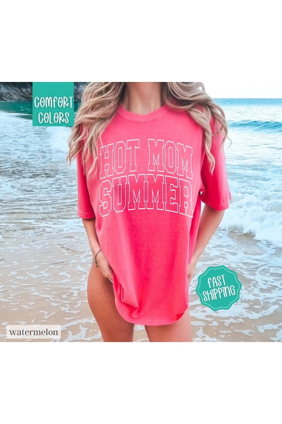 Hot Mom Summer Cute T-Shirt All Size S-3XL