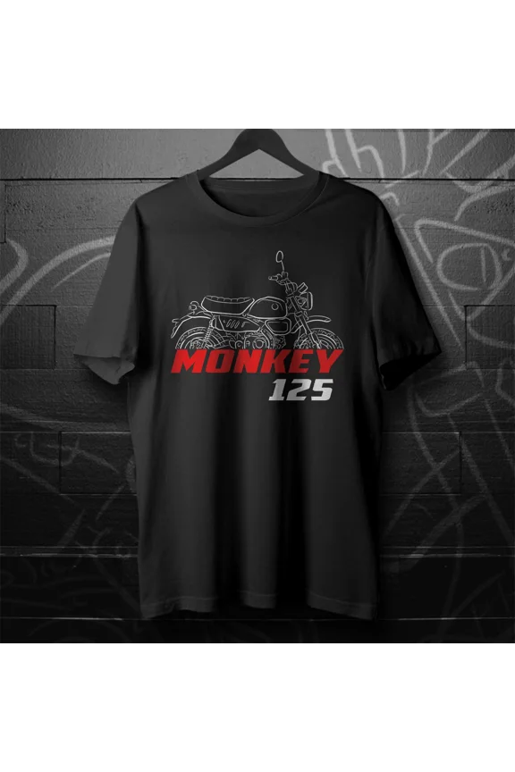 Hot Monkey 125 2018-2024 - Motorcycle T-Shirt for Riders
