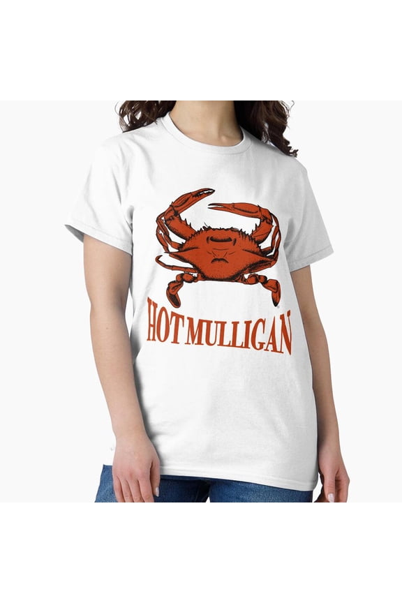 Hot Mulligan Feel Like Crab Fanart Midwest Emo Crustacean Graphic Top T-Shirt