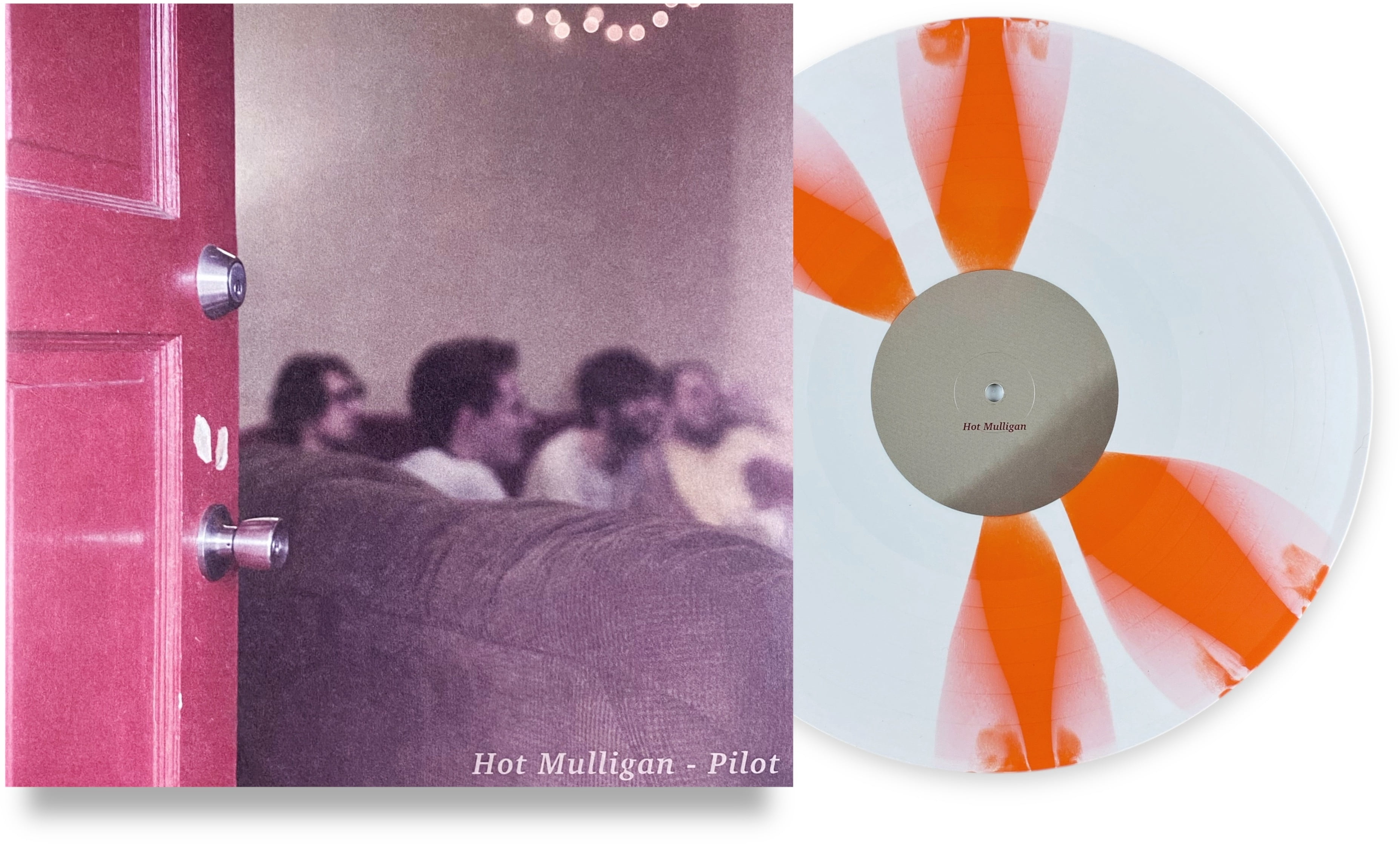 Hot Mulligan - Pilot - Orange & White Twister - Music & Performance - Vinyl