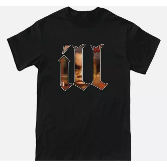 Hot Nas Illmatic T-shirt New Black S-2345XL Tee