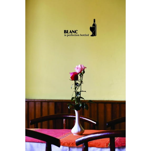 Home Wall Decals Blsnc Is Perfection Bottled Bedroom Stickers DIY Removable Originality Stickers - Size: 10 In x 20 In