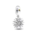 thumbnail image 1 of Hot New Fashion Sterling Silver Plated Moon Star Sun Blue Pendant Fit Women Fine Dangle Bracelet Accessories Bead Charms, 1 of 6