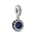 thumbnail image 1 of Hot New Fashion Sterling Silver Plated Moon Star Sun Blue Pendant Fit Women Fine Dangle Bracelet Accessories Bead Charms, 1 of 6