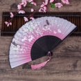 thumbnail image 1 of Hot New Stylish Hand Fan Cherry Blossom Fans for Garden Parties for Summer Occasions Handmade Japanese Style Fan, 2#, Cherry Blossom Hand Fan, Japanese Summer Fan, Garden Party Hand Fan, 1 of 6