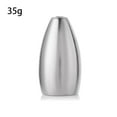 thumbnail image 1 of Hot New Tear Drop Shot Weights Waist drum Additional Weight Quick Release Casting Hook Connector Fishing Tungsten fall Line Sinkers Sinker 35G, 1 of 1