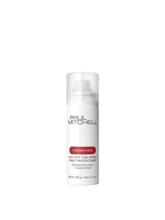 Hot Off The Press Heat Protectant, Humidity Resistance, Flexible Hold + Natural Finish, For All Hair Types, 2 Fl Oz