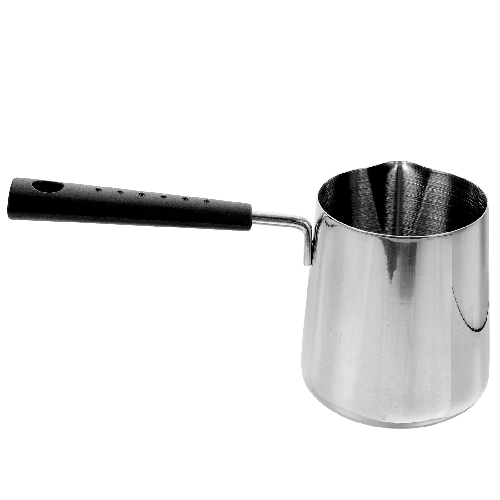 Hot Oil Pan Small Sauce Pot Pans with Handle Stainless Steel Saucepan ...