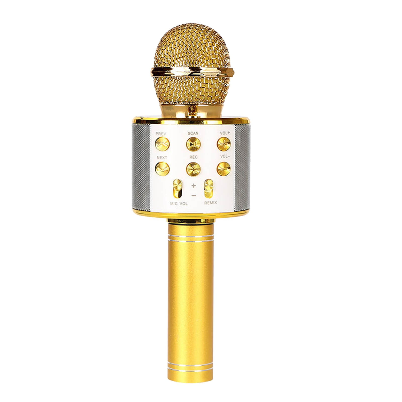 Hot On Sale The Bluetooth Microphone Holds The Wireless Microphone Sound Colored Lamp K Song