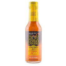 Hot Ones Buffalo Sauce, Mild Hot Sauce With Flavors of Cayenne Pepper Mash, Molasses & Smoked Paprika, Made With All Natural Ingredients, 5 fl oz Bottle (1-Pack)