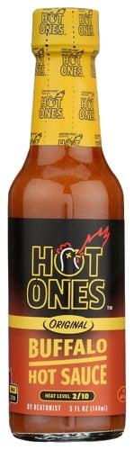 Hot Ones Hot Buffalo Sauce 5 fl oz (Pack of 12)