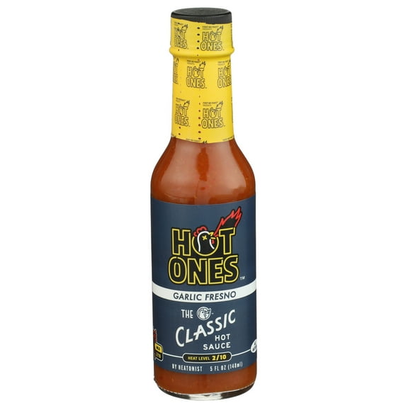 Hot Ones Hot Classic Garlic Sauce 5 oz Pack of 12