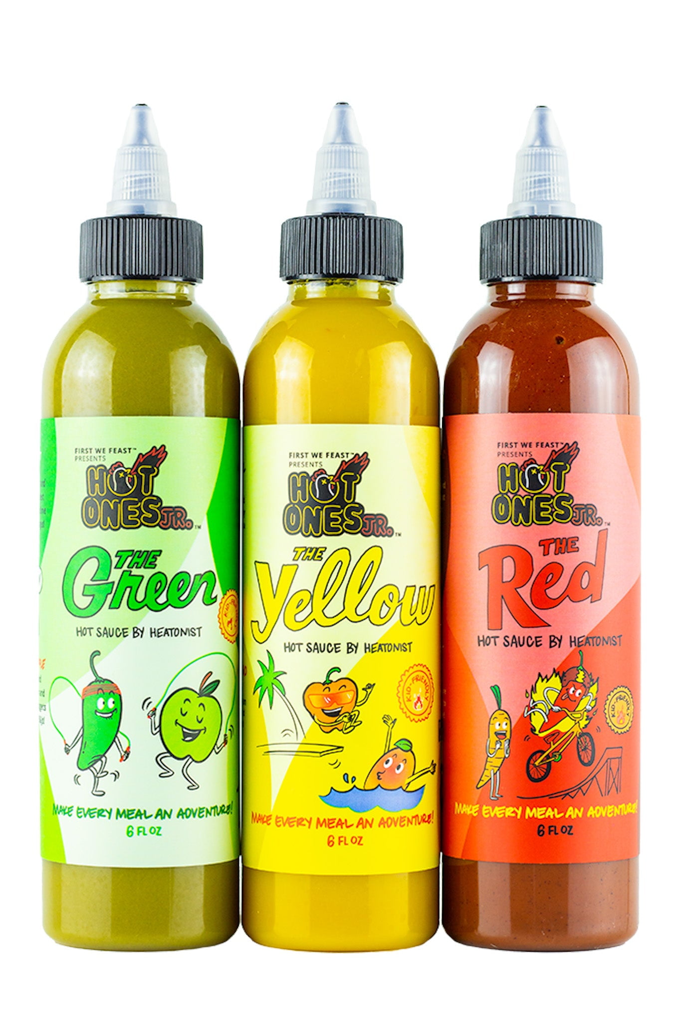 Hot Ones Jr. Trio Hot Ones Hot Sauce