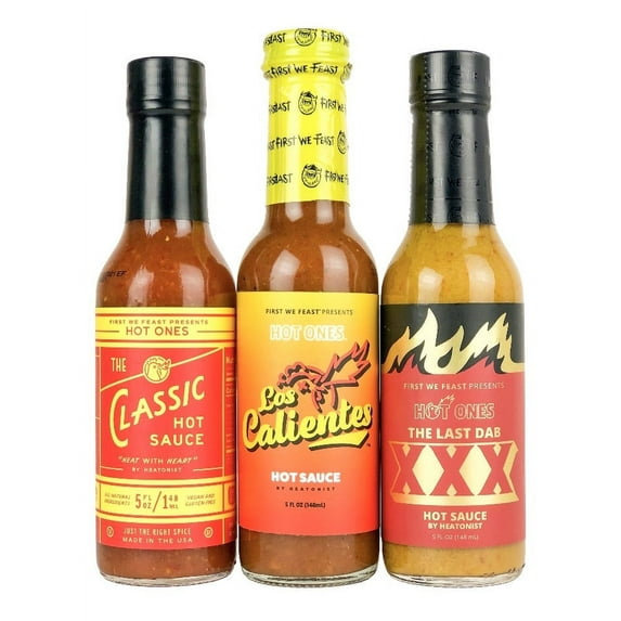 Hot Ones Trio Pack - New | Hot Ones Hot Sauce