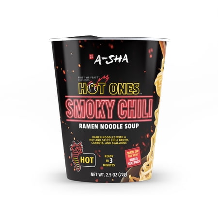 Hot Ones x A-Sha Smoky Chili Ramen Noodle Soup