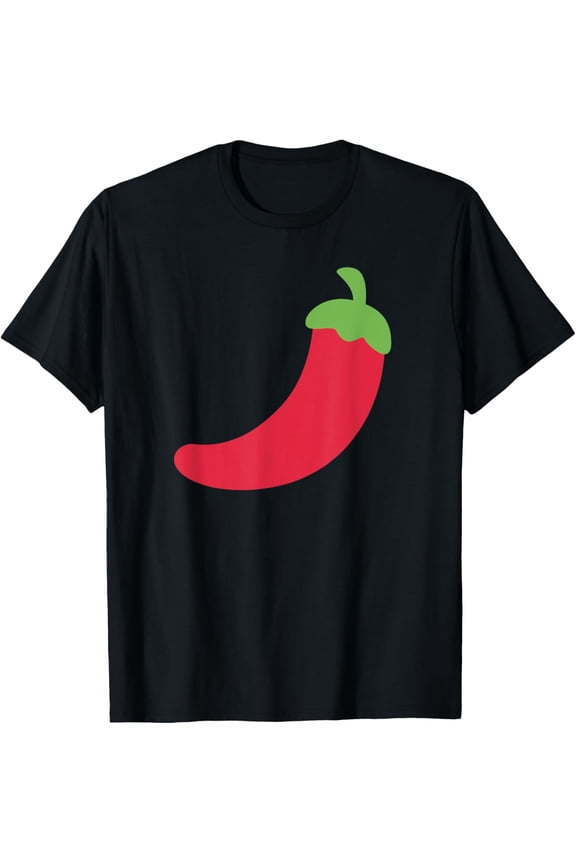 Hot Pepper T-Shirt men and women can wear, black, white, gifts